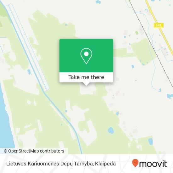 Lietuvos Kariuomenės Depų Tarnyba map