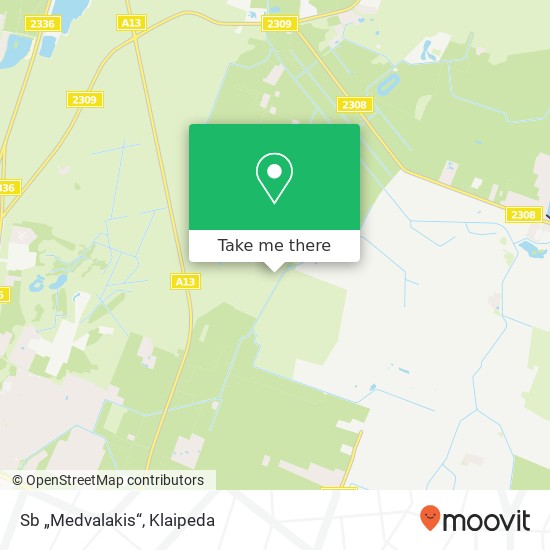 Sb „Medvalakis“ map