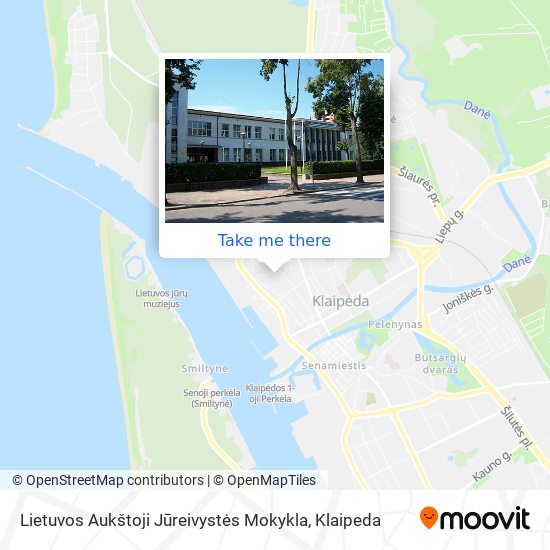 Lietuvos Aukštoji Jūreivystės Mokykla map