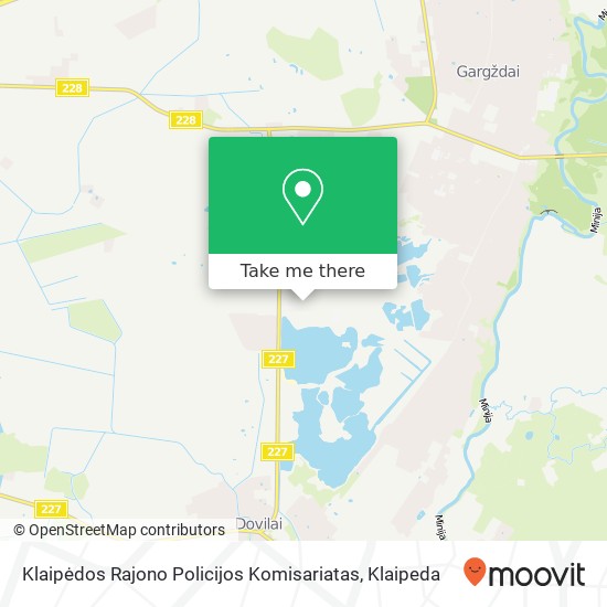 Klaipėdos Rajono Policijos Komisariatas map