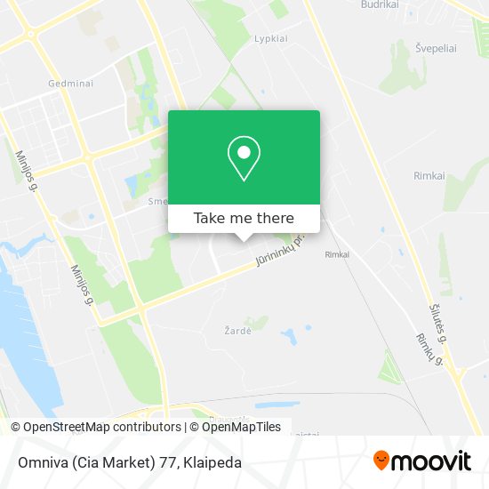 Карта Omniva (Cia Market) 77