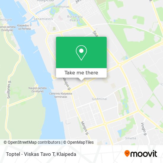 Toptel - Viskas Tavo T map