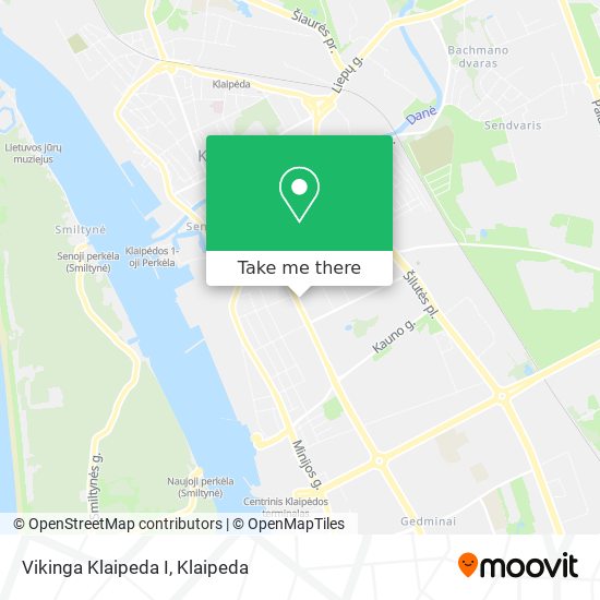 Vikinga Klaipeda I map