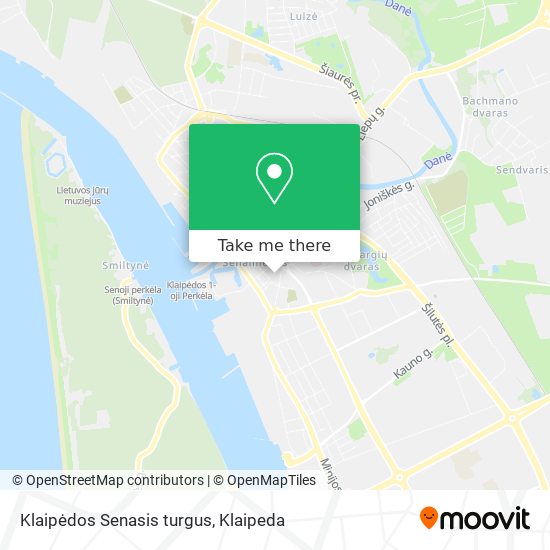 Klaipėdos Senasis turgus map