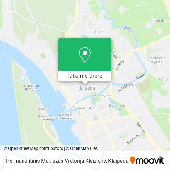 Карта Permanentinis Makiažas Viktorija Kleizienė
