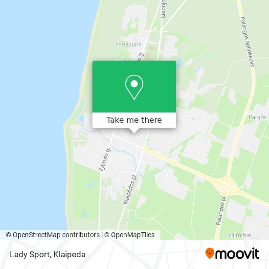 Lady Sport map