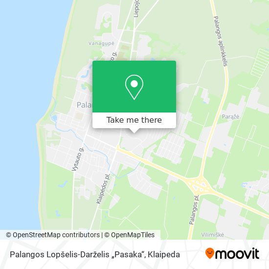 Palangos Lopšelis-Darželis „Pasaka“ map