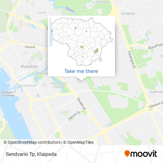 Sendvario Tp map