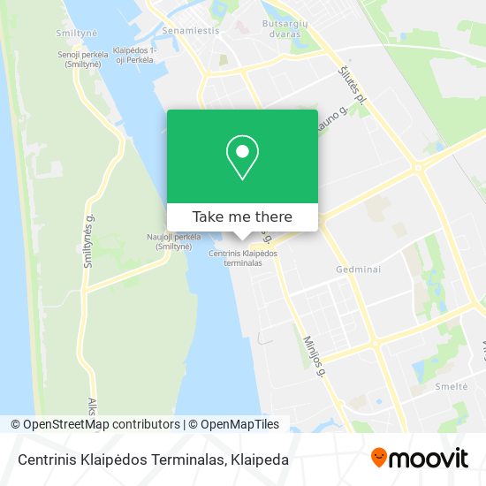 Centrinis Klaipėdos Terminalas map