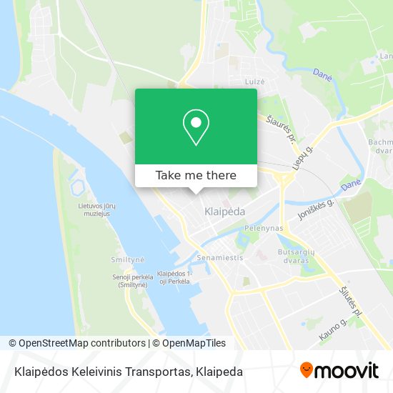 Klaipėdos Keleivinis Transportas map