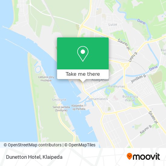 Dunetton Hotel map