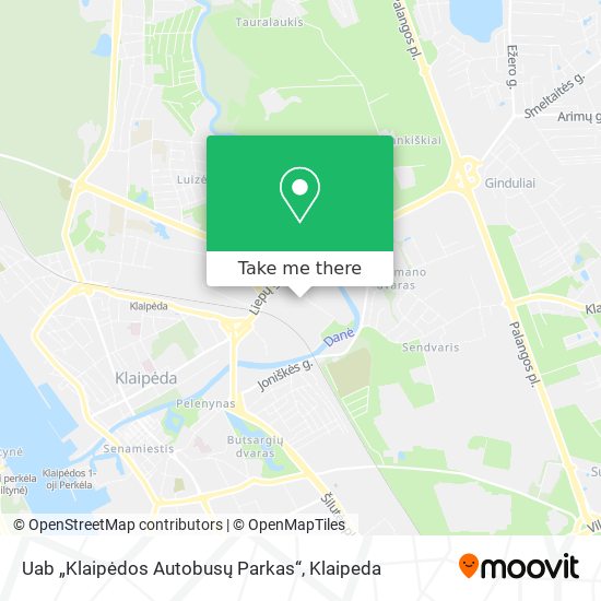 Карта Uab „Klaipėdos Autobusų Parkas“