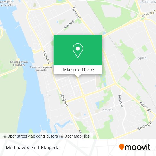Medinavos Grill map