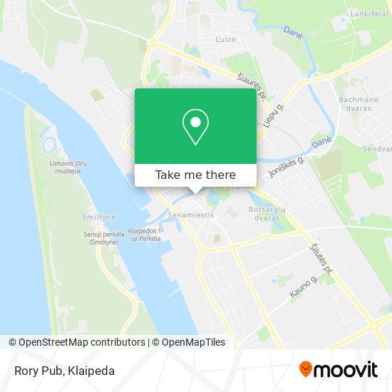 Rory Pub map