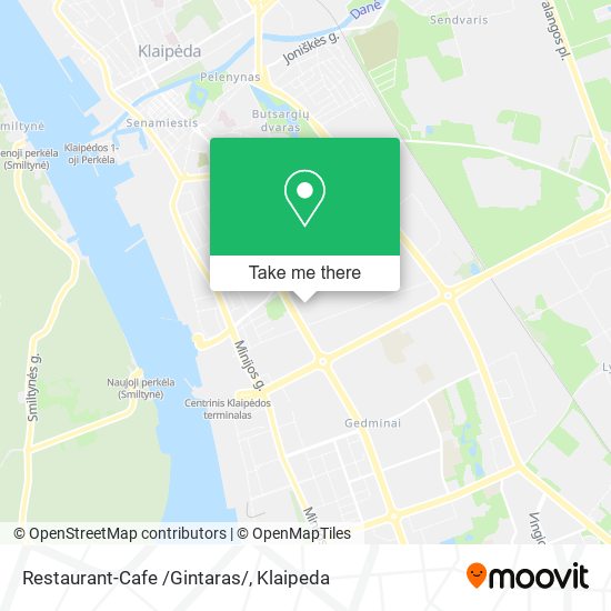 Карта Restaurant-Cafe /Gintaras/