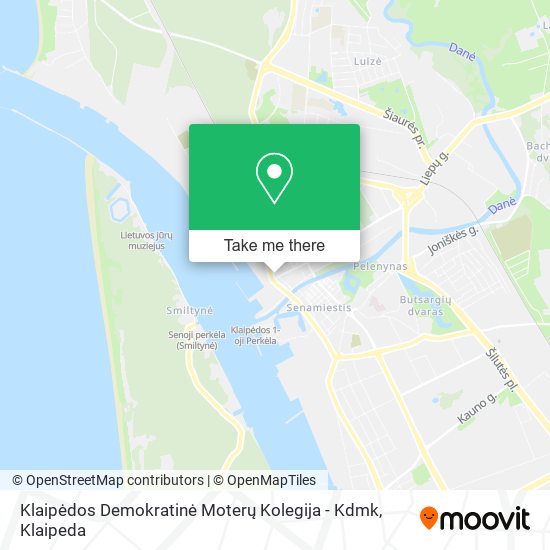 Klaipėdos Demokratinė Moterų Kolegija - Kdmk map