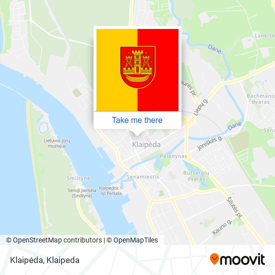 Карта Klaipėda