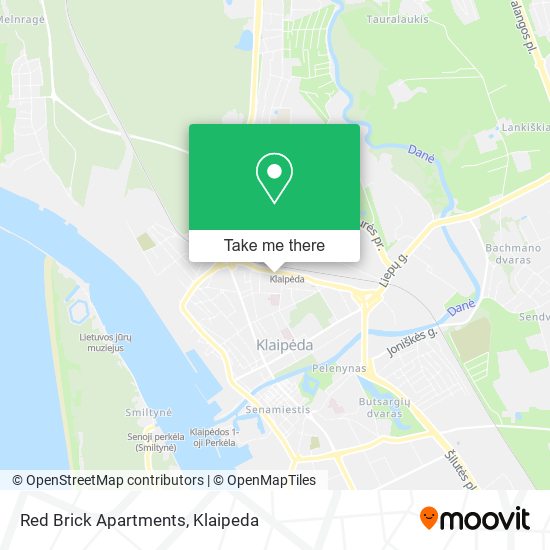 Red Brick Apartments map