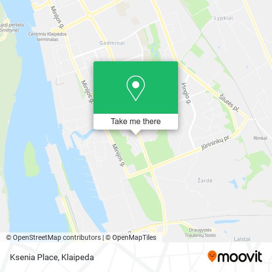 Ksenia Place map