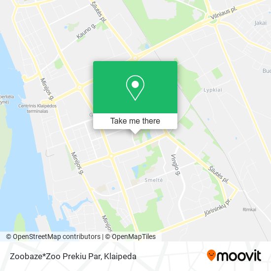 Карта Zoobaze*Zoo Prekiu Par