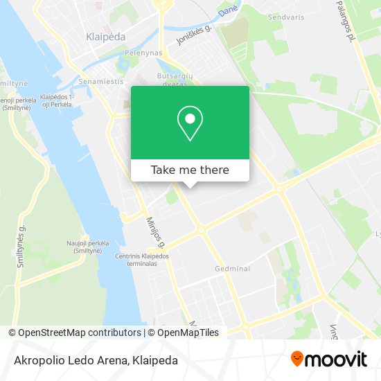 Akropolio Ledo Arena map