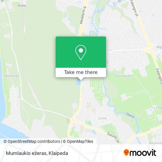 Mumlaukio ežeras map