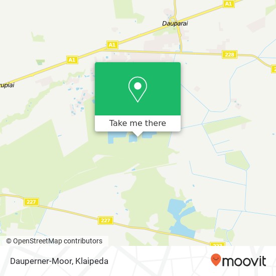 Карта Dauperner-Moor
