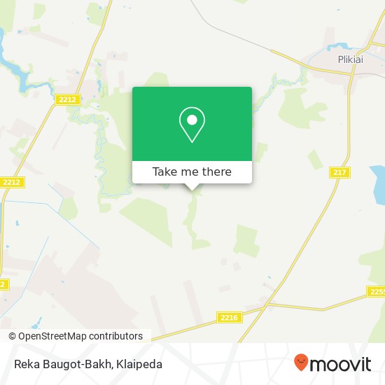 Reka Baugot-Bakh map