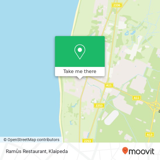 Ramūs Restaurant map