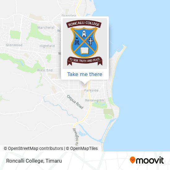 Roncalli College map