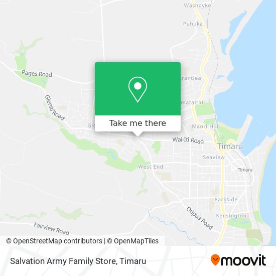 Salvation Army Family Store map