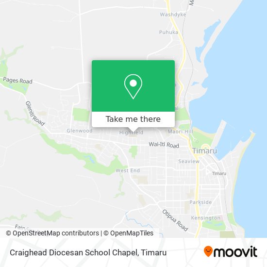 Craighead Diocesan School Chapel map