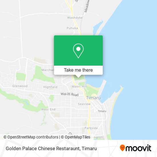 Golden Palace Chinese Restaraunt map