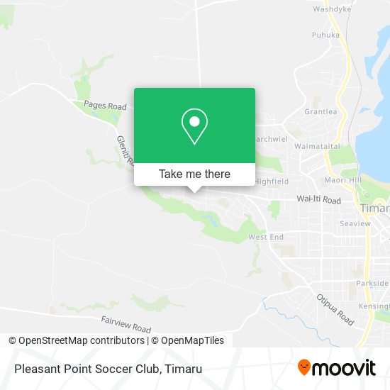 Pleasant Point Soccer Club map