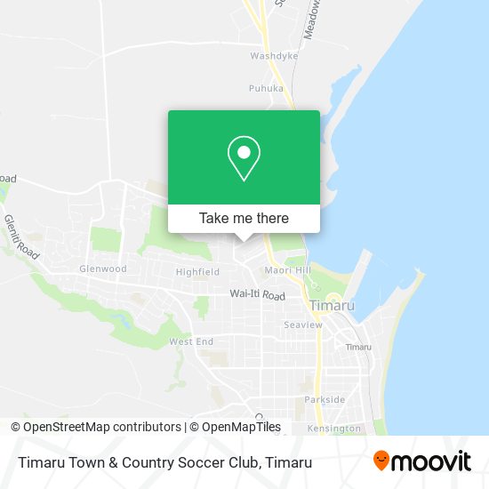 Timaru Town & Country Soccer Club地图