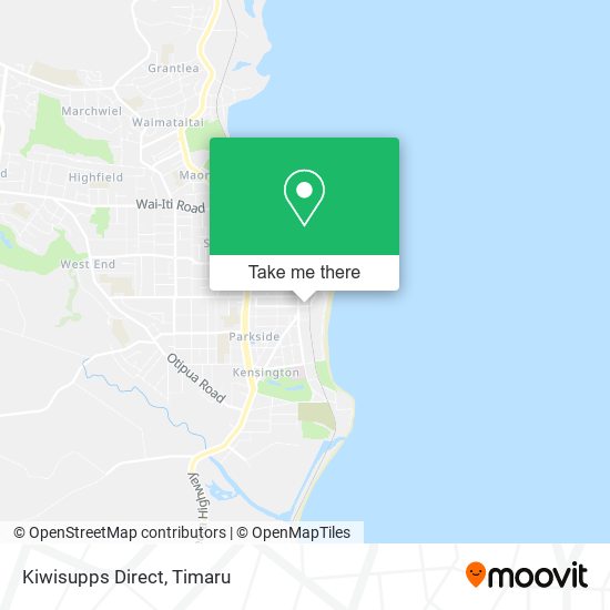 Kiwisupps Direct map