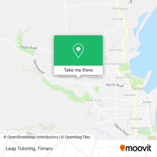 Leap Tutoring map
