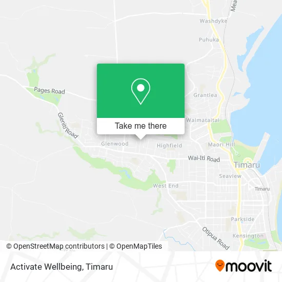 Activate Wellbeing map