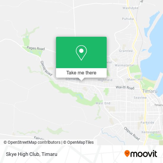 Skye High Club map