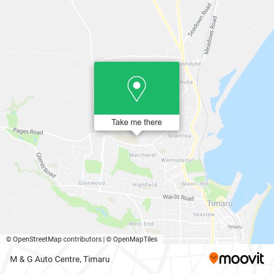 M & G Auto Centre map