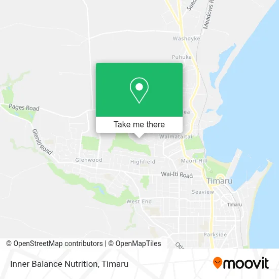 Inner Balance Nutrition map