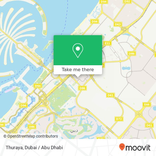 Thuraya map