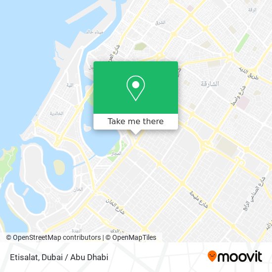 Etisalat map