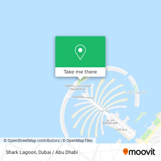 Shark Lagoon map