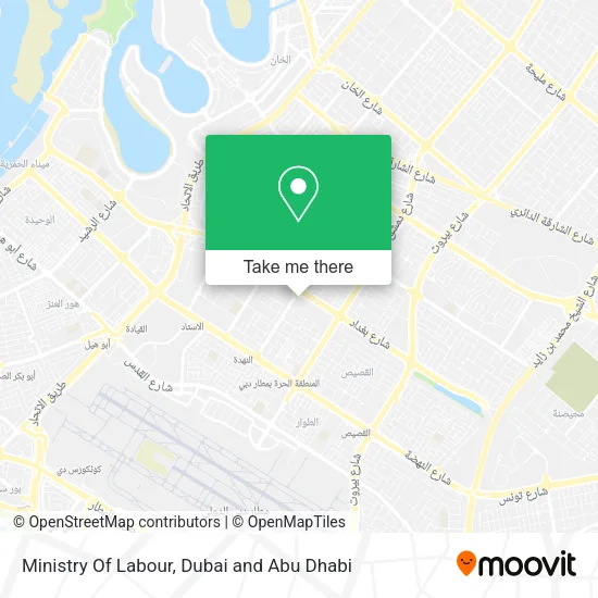Ministry Of Labour map