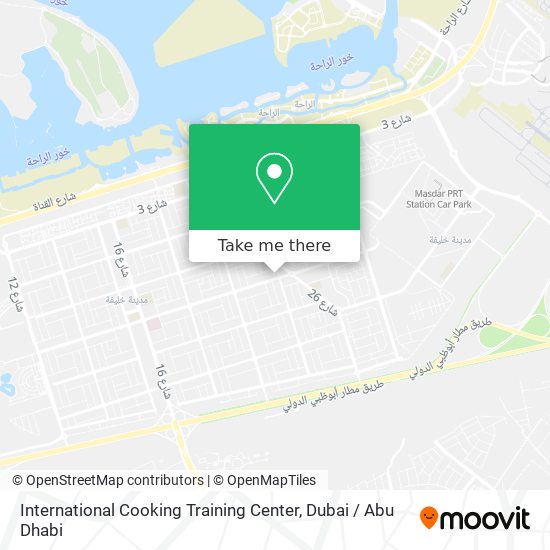 International Cooking Training Center map