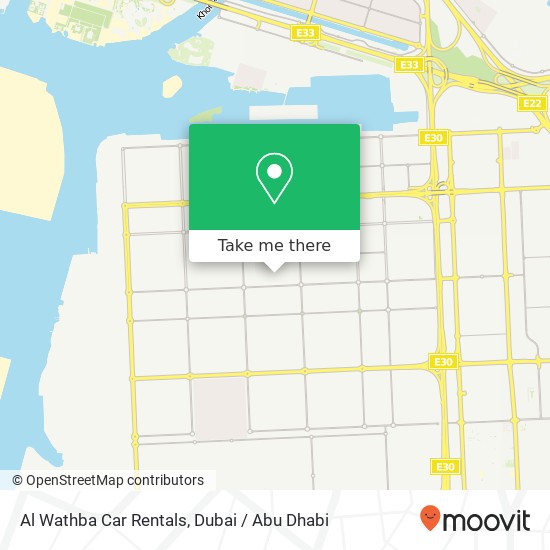 Al Wathba Car Rentals map