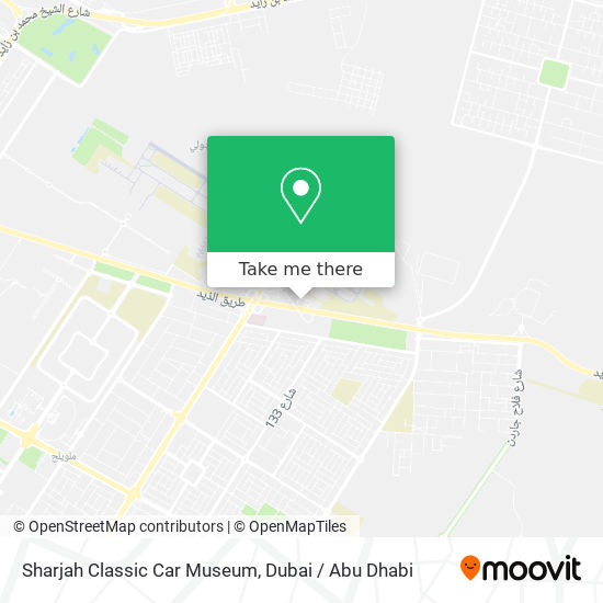 Sharjah Classic Car Museum map