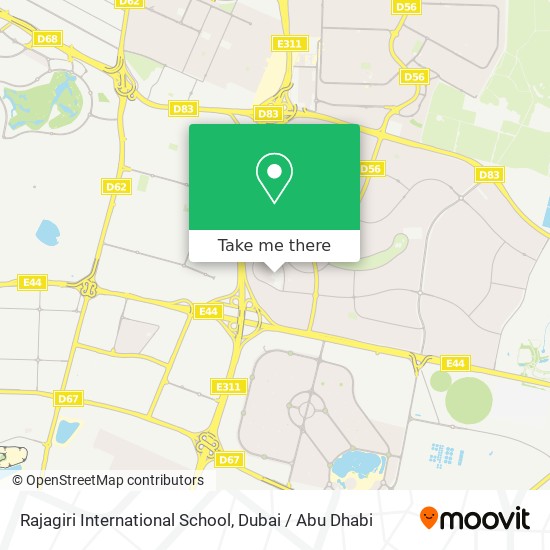 Rajagiri International School map