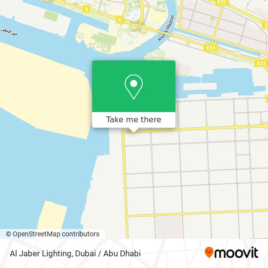 Al Jaber Lighting map